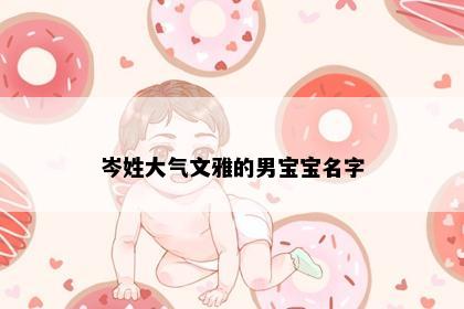 岑姓大气文雅的男宝宝名字